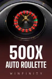 500x Auto Roulette live casino game
