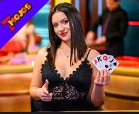 Dragon Tiger fast live card game with dragon and tiger bet options