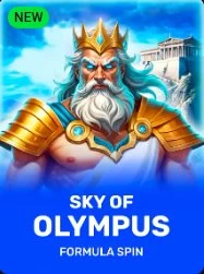 Sky of Olympus slot game by Formula Spin with Zeus god theme
