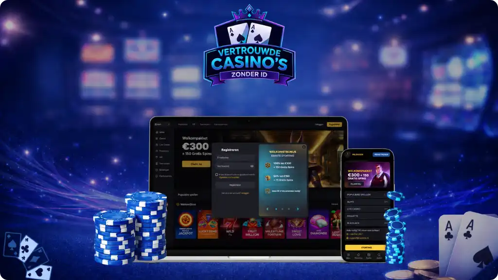 Casino zonder ID controle met registratie en betalingen zonder documentupload
